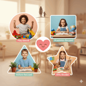 아이 성향 유치원 유형