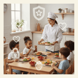 유치원 급식 간식