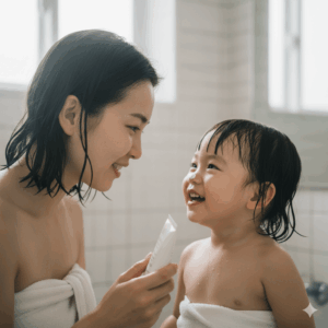 유아 피부 관리